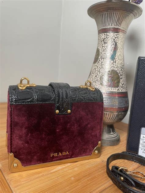 prada micro cahier bag